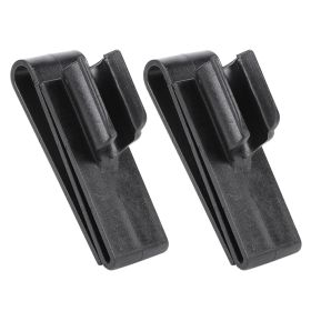 Golf Club Bag Clip Plastic Clamp Holder Durable Black Putter Clip Golf Accessory