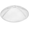 VEVOR Fire Pit Spark Screen Round 36", Reinforced Heavy Duty Steel Metal Cover, Outdoor Firepit Lid