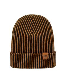 Cuffed Traditional Wide Ribbed Orange/Black