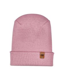 HAAKWEAR Theta-Stitch Cuffed Beanie - Designed and Made in USA (Patent Pending Design) - Pearl Pink