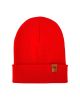 Cuffed Traditional Solid Scarlet Red