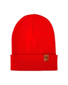 Cuffed Traditional Solid Scarlet Red