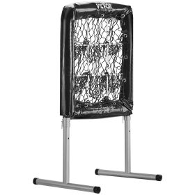 VEVOR 9 Hole Baseball Net, 28"x27" Softball Baseball Training Equipment for Hitting Pitching Practice