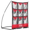 VEVOR 9 Hole Baseball Net, 49"x42" Softball Baseball Training Equipment for Hitting Pitching Practice