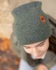HAAKWEAR Theta-Stitch Cuffed Beanie - Designed and Made in USA (Patent Pending Design) - Forest Green