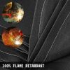 VEVOR 10 x 10 Ft Welding Blanket Black Fiberglass Blanket Portable Fiberglass Fire Retardant Blanket Welding Mat Welding Fireproof Thermal Resistant I