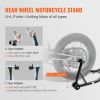 VEVOR Motorcycle Stand Lift, 850lbs Front Rear Combo Stand Lift Stand, Front and Rear Wheel Fork Stand, U+L Fork Swingarm Spool