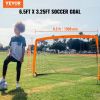 VEVOR Portable Soccer Goal, 6.5x3.25 ft Kids Backyard Soccer Net, Foldable Pop Up Practice Soccer Net, Mini Youth Training Soccer Goal Set