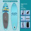 11"×33"×5.9" Inflatable Ultra-Light Stand Up Paddle Board