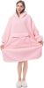 Krifey Wearable Blanket Hoodie, Oversized Sherpa Hooded as Birthday Gifts Christmas Gifts for Mom Women Girlfriend Men