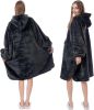 Krifey Wearable Blanket Hoodie, Oversized Sherpa Hooded as Birthday Gifts Christmas Gifts for Mom Women Girlfriend Men