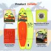 11"×33"×5.9" Inflatable Ultra-Light Stand Up Paddle Board